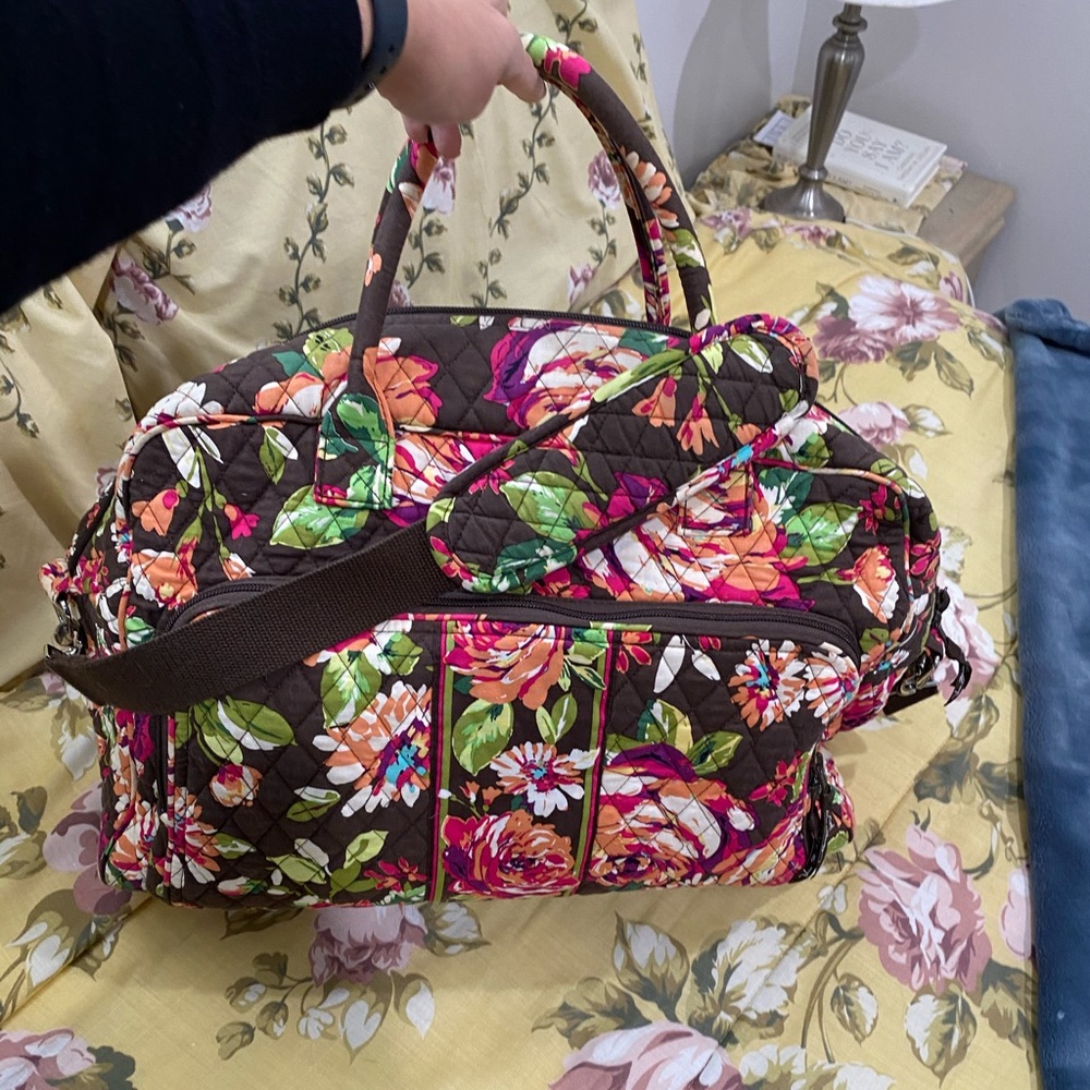 Vera Bradley weekender travel bag